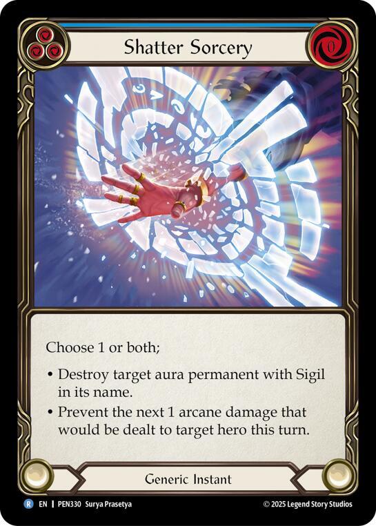 Shatter Sorcery (Blue), Compendium of Rathe PEN330