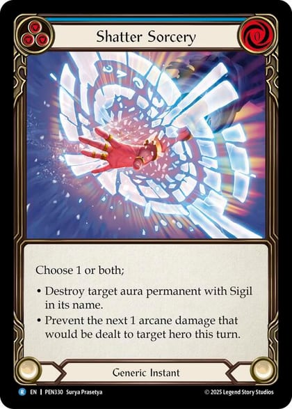 Shatter Sorcery (Blue), Compendium of Rathe PEN330