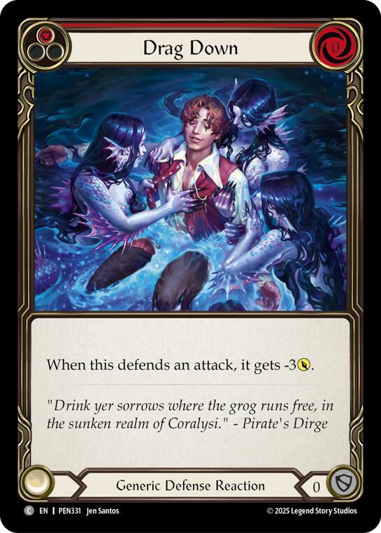 Drag Down (Red), Compendium of Rathe PEN331