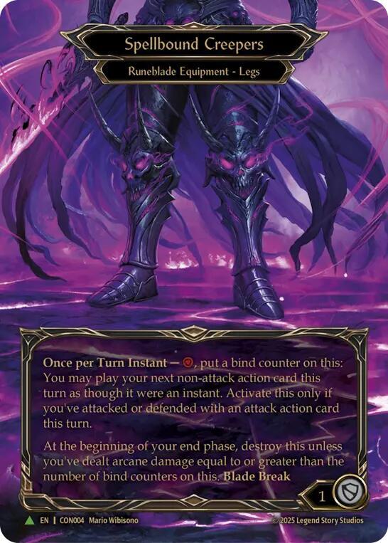 Spellbound Creepers - CON004, Flesh and Blood: Promo Cards CON004