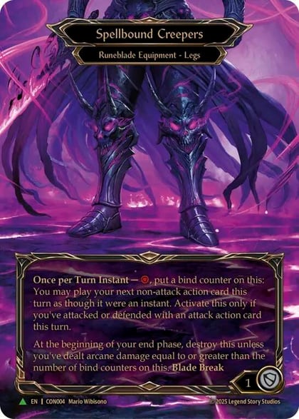 Spellbound Creepers - CON004, Flesh and Blood: Promo Cards CON004