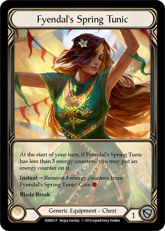 Fyendal's Spring Tunic (Rainbow) - FAB002, Flesh and Blood: Promo Cards FAB002