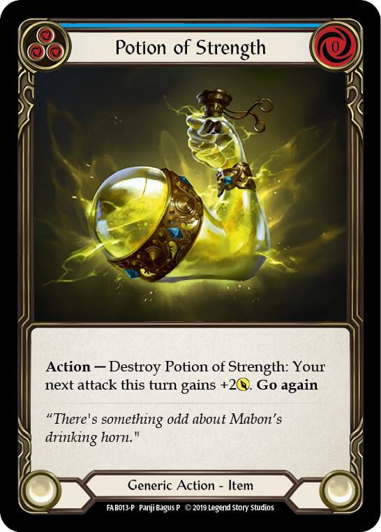 Potion of Strength - FAB013, Flesh and Blood: Promo Cards FAB013