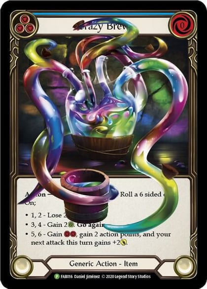 Crazy Brew - FAB016, Flesh and Blood: Promo Cards FAB016