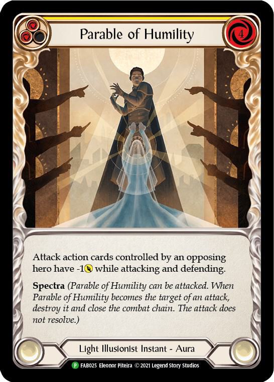 Parable of Humility - FAB025, Flesh and Blood: Promo Cards FAB025
