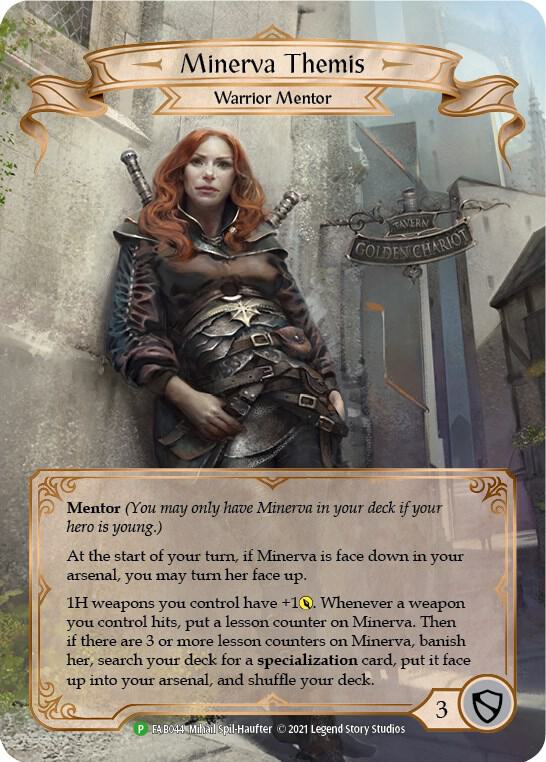 Minerva Themis - FAB044, Flesh and Blood: Promo Cards FAB044