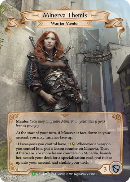Minerva Themis - FAB044, Flesh and Blood: Promo Cards FAB044