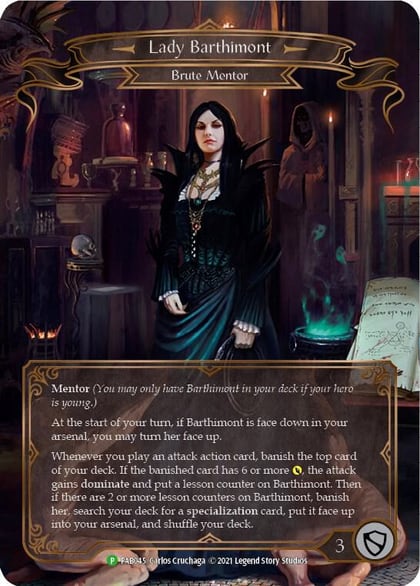 Lady Barthimont - FAB045, Flesh and Blood: Promo Cards FAB045