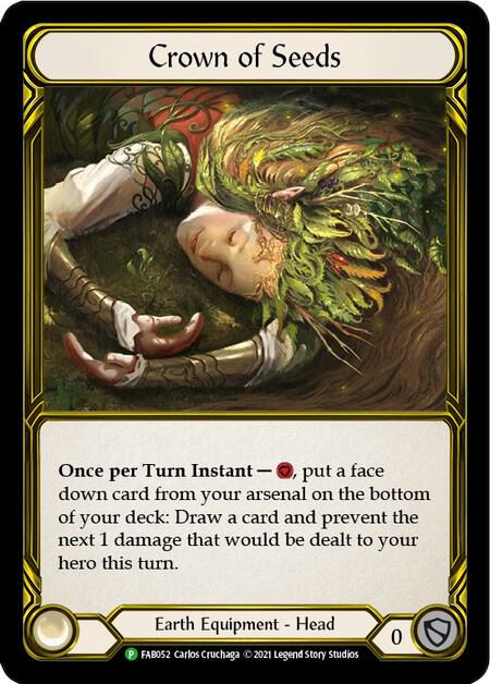 Crown of Seeds (Golden) - FAB052, Flesh and Blood: Promo Cards FAB052