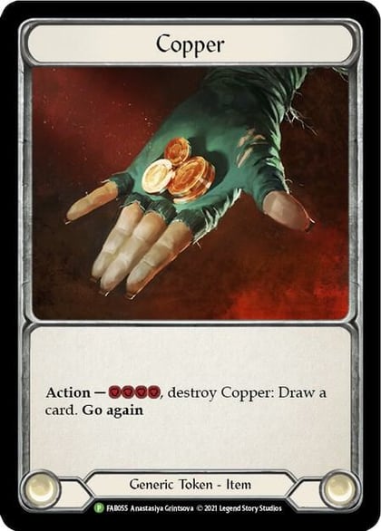 Copper - FAB055, Flesh and Blood: Promo Cards FAB055