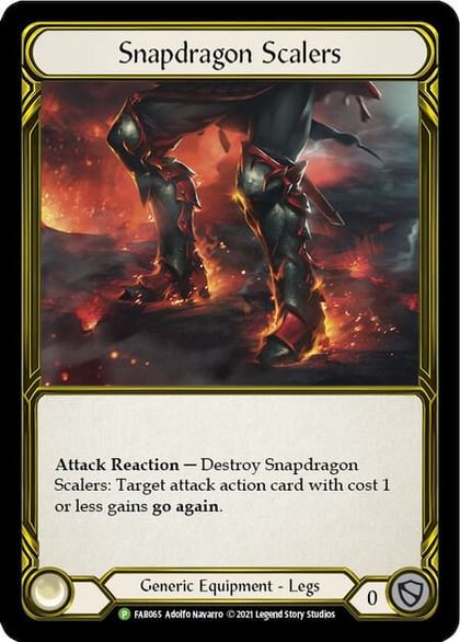 Snapdragon Scalers (Golden) - FAB065, Flesh and Blood: Promo Cards FAB065