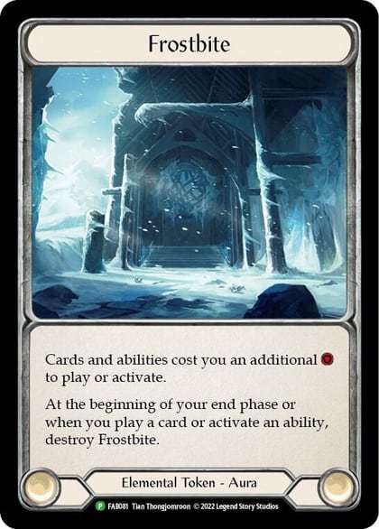 Frostbite - FAB081, Flesh and Blood: Promo Cards FAB081