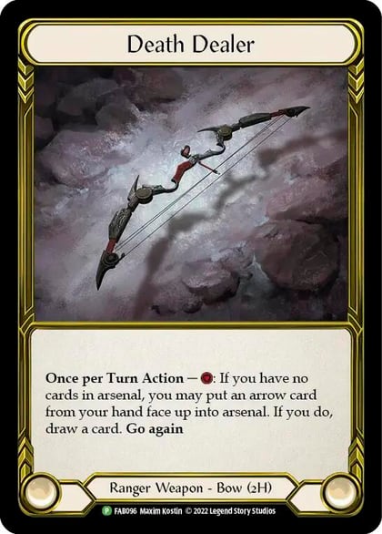 Death Dealer (Golden) - FAB096, Flesh and Blood: Promo Cards FAB096