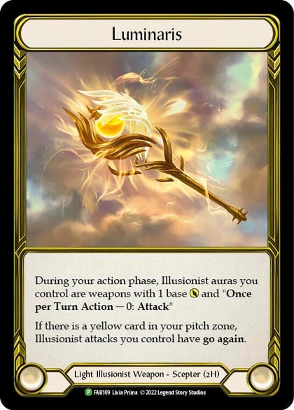 Luminaris (Golden) - FAB109, Flesh and Blood: Promo Cards FAB109