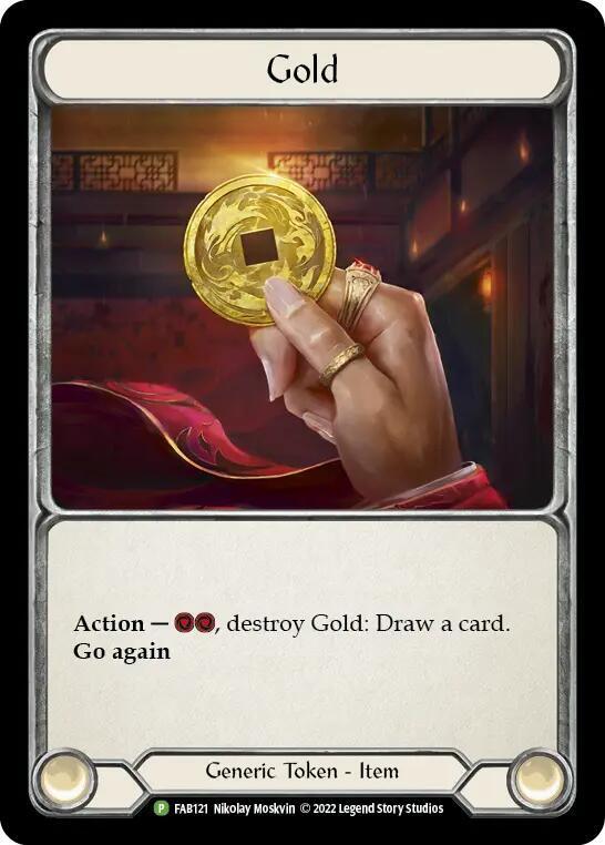 Gold -  FAB121, Flesh and Blood: Promo Cards FAB121