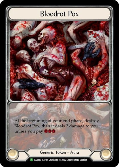 Bloodrot Pox - FAB133, Flesh and Blood: Promo Cards FAB133