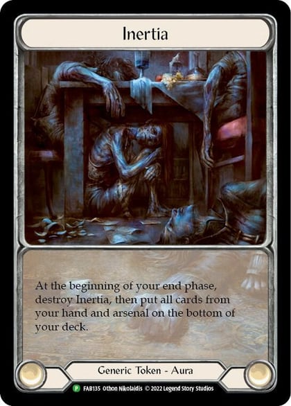 Inertia - FAB135, Flesh and Blood: Promo Cards FAB135
