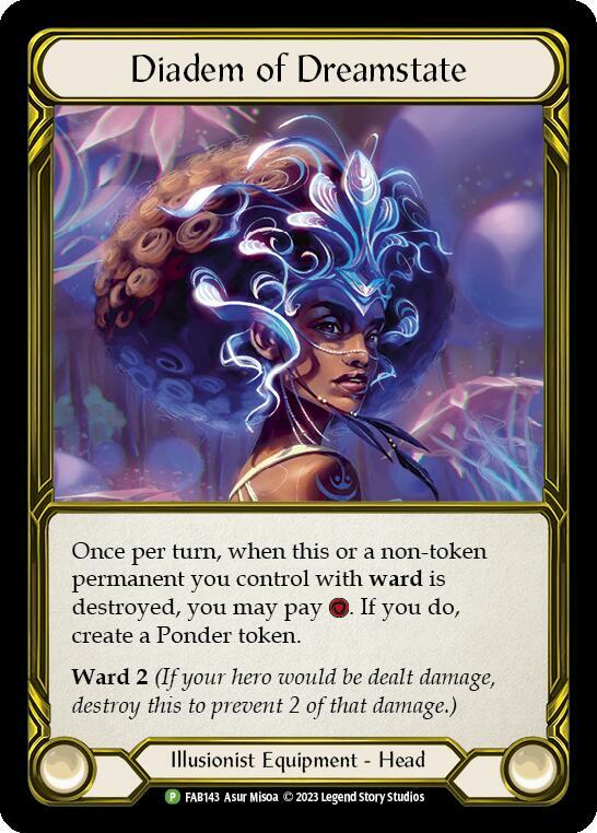 Diadem of Dreamstate (Golden) - FAB143, Flesh and Blood: Promo Cards FAB143