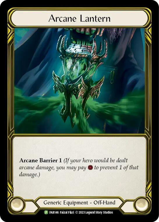 Arcane Lantern (Golden) - FAB146, Flesh and Blood: Promo Cards FAB146