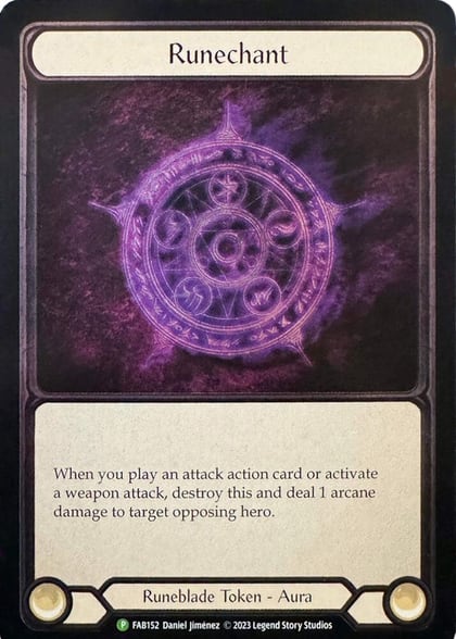 Runechant - FAB152, Flesh and Blood: Promo Cards FAB152