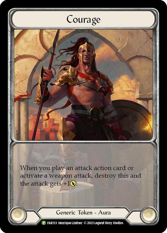 Courage - FAB153, Flesh and Blood: Promo Cards FAB153