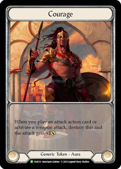 Courage - FAB153, Flesh and Blood: Promo Cards FAB153