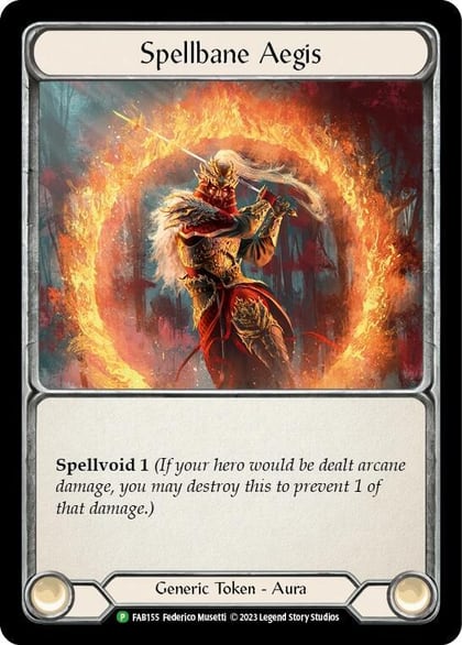 Spellbane Aegis - FAB155, Flesh and Blood: Promo Cards FAB155
