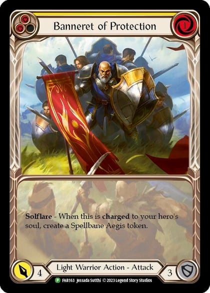 Banneret of Protection - FAB 163, Flesh and Blood: Promo Cards FAB163