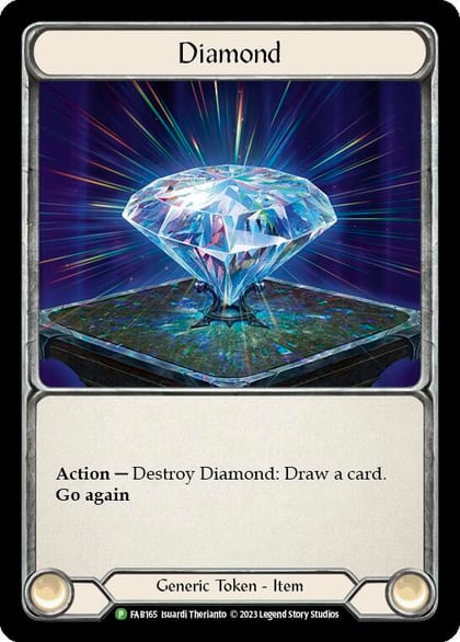 Diamond - FAB165, Flesh and Blood: Promo Cards FAB165