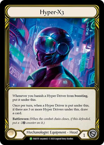 Hyper-X3 - FAB170, Flesh and Blood: Promo Cards FAB170