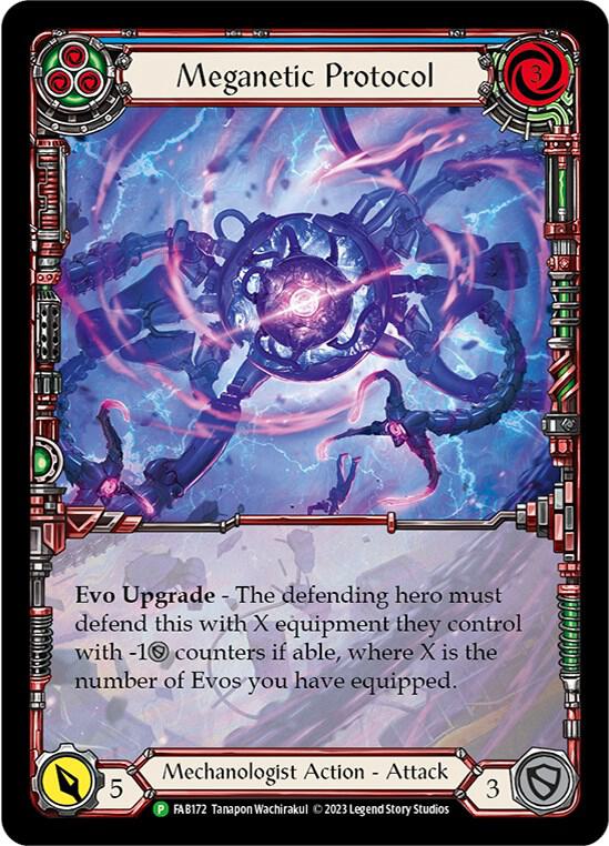 Meganetic Protocol - FAB172, Flesh and Blood: Promo Cards FAB172