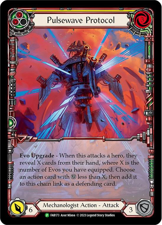 Pulsewave Protocol - FAB173, Flesh and Blood: Promo Cards FAB173