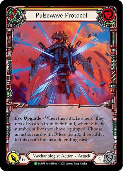Pulsewave Protocol - FAB173, Flesh and Blood: Promo Cards FAB173