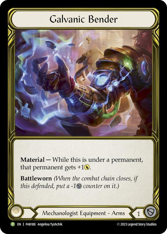 Galvanic Bender (Golden) - FAB188, Flesh and Blood: Promo Cards FAB188