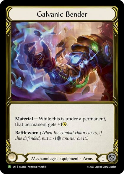 Galvanic Bender (Golden) - FAB188, Flesh and Blood: Promo Cards FAB188
