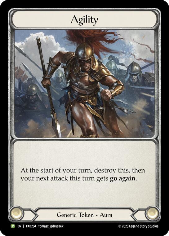 Agility - FAB204, Flesh and Blood: Promo Cards FAB204