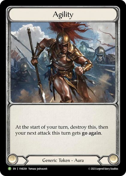 Agility - FAB204, Flesh and Blood: Promo Cards FAB204