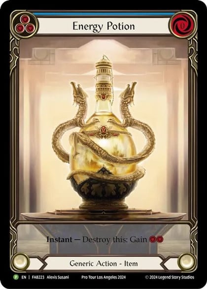 Energy Potion - FAB223, Flesh and Blood: Promo Cards FAB223