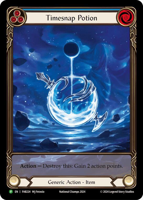 Timesnap Potion - FAB224, Flesh and Blood: Promo Cards FAB224