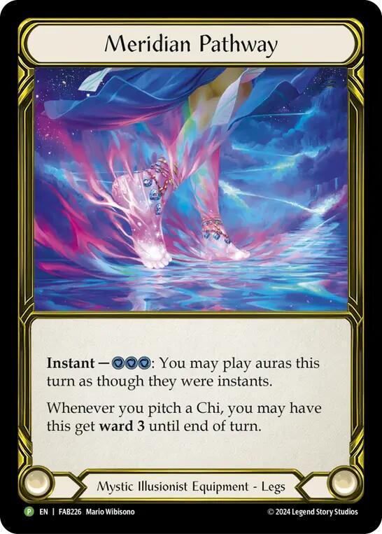 Meridian Pathway (Golden) - FAB226, Flesh and Blood: Promo Cards FAB226