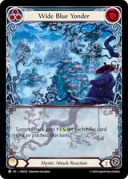 Wide Blue Yonder - FAB239, Flesh and Blood: Promo Cards FAB239