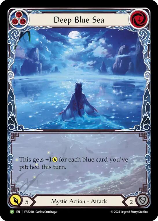 Deep Blue Sea - FAB240, Flesh and Blood: Promo Cards FAB240