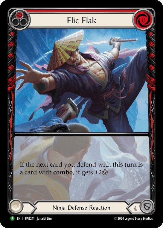 Flic Flak (Red) - FAB241, Flesh and Blood: Promo Cards FAB241