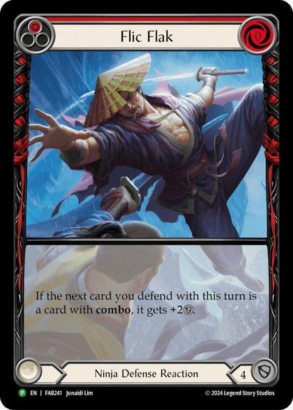 Flic Flak (Red) - FAB241, Flesh and Blood: Promo Cards FAB241