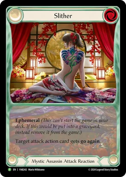 Slither - FAB242, Flesh and Blood: Promo Cards FAB242