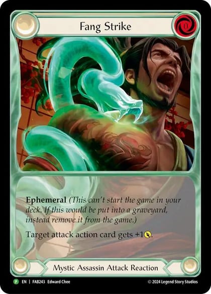 Fang Strike - FAB243, Flesh and Blood: Promo Cards FAB243