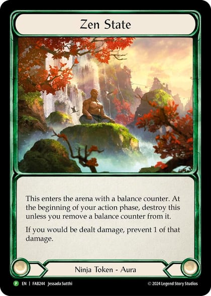 Zen State - FAB244, Flesh and Blood: Promo Cards FAB244