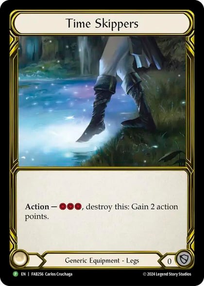 Time Skippers (Golden) - FAB256, Flesh and Blood: Promo Cards FAB256