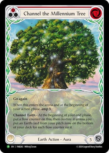 Channel the Millennium Tree - FAB263, Flesh and Blood: Promo Cards FAB263