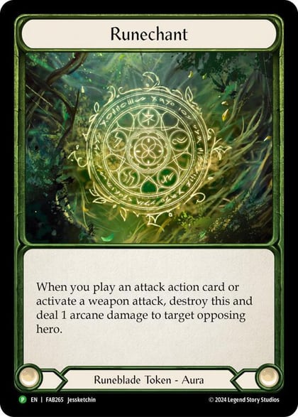 Runechant (Earth) - FAB265, Flesh and Blood: Promo Cards FAB265